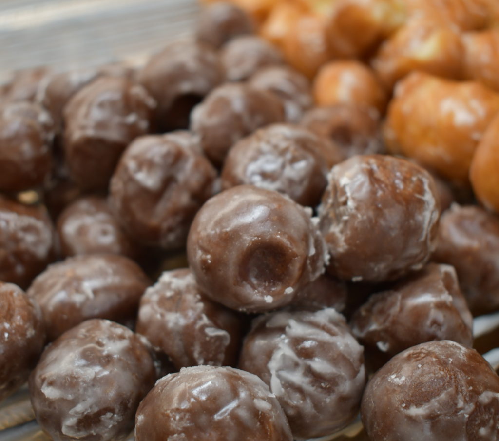 Chocolate Glaze Donut Holes