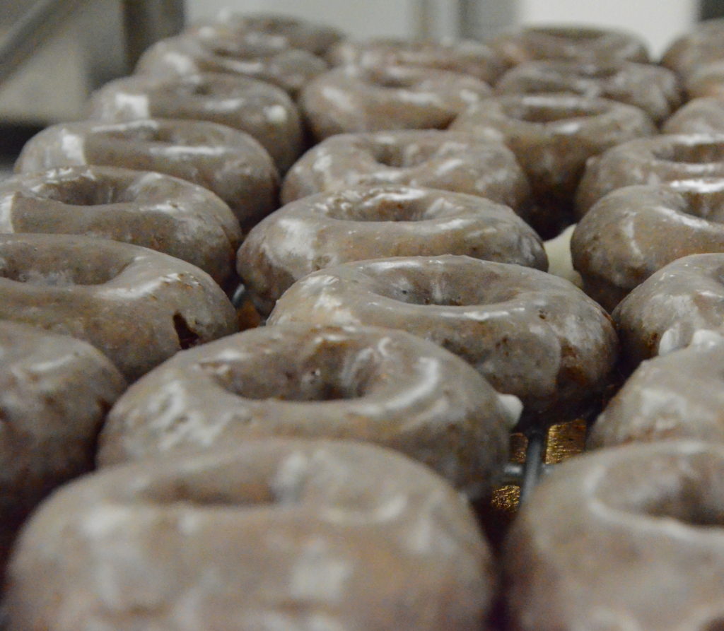 Blueberry Cake Donuts