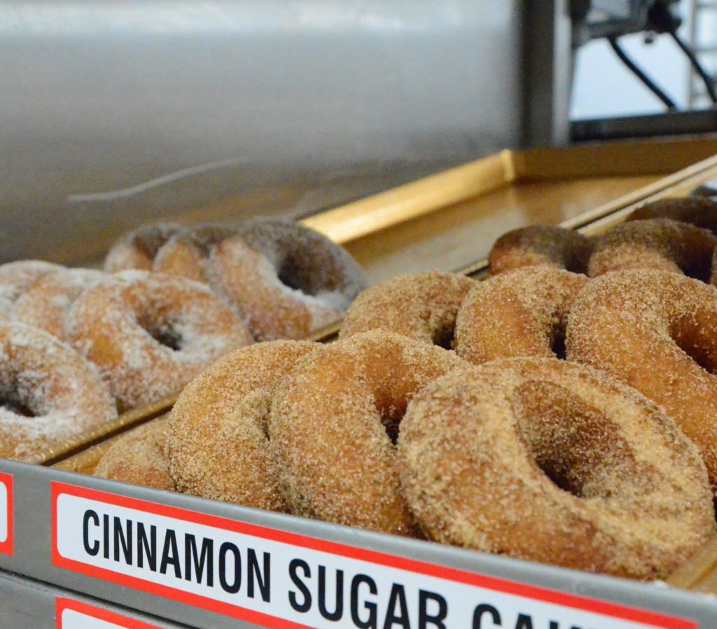 Cinnamon Sugar or Plain Sugar Cake Donut